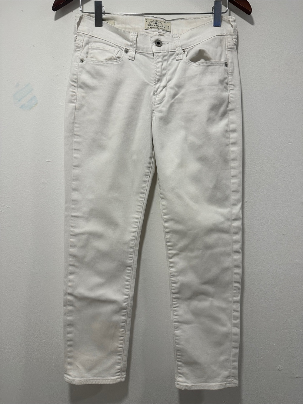 Lucky Brand Brooke Crop Women's White Jeans 354